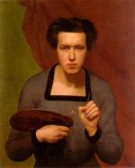 Anne François Louis Janmot - Peintures - Autoportrait