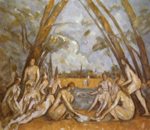 Paul Cezanne - paintings - Badende