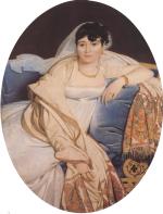Jean Auguste Dominique Ingres - Bilder Gemälde - Madame Riviere