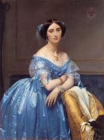 Jean Auguste Dominique Ingres  - Peintures - Princesse Albert de Broglie