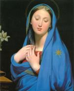 Jean Auguste Dominique Ingres  - Peintures - Vierge de l'Adoption