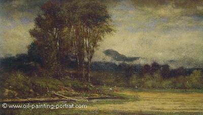 Landscape with Pond