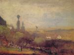 George Inness  - paintings - Monte Lucia, Perugia