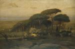 George Inness  - paintings - Pine Grove of the Barberini Villa