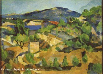 Berge in der franzoesischen Provence