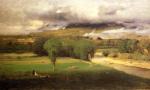 George Inness  - Peintures - Prairies de Sacco Ford Conway 