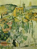 Paul Cezanne - paintings - Blick auf Gardanne