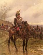 Alphonse de Neuville - paintings - The Hussars
