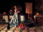 David Émile Joseph de Noter - paintings - Preparing the Banquet