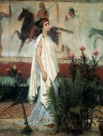 Sir Lawrence Alma Tadema - Peintures - Une femme grecque