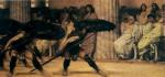 Sir Lawrence Alma Tadema - Bilder Gemälde - a pyrric dance