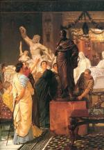Sir Lawrence Alma Tadema - paintings - A Sculpture Gallery