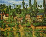 Paul Cezanne - paintings - Chateau de Medan