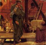 Sir Lawrence Alma Tadema - Bilder Gemälde - Architektur im frühen Rom