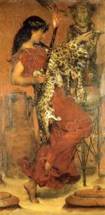 Sir Lawrence Alma Tadema - paintings - Autumn, Vintage Festival