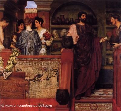 Hadrian Visiting a Romano British Pottery