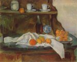 Paul Cezanne - paintings - A Buffet