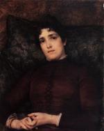 Sir Lawrence Alma Tadema  - Peintures - Mme Frank D. Millet