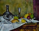 Paul Cezanne - paintings - Das Dessert
