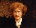 Sir Lawrence Alma Tadema  - paintings - Portrait of Ignacy Jan Paderewski