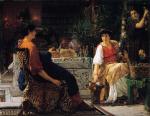 Sir Lawrence Alma Tadema  - Peintures - Préparatifs de la fête