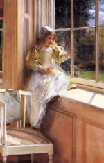 Sir Lawrence Alma Tadema  - Peintures - Rayon de soleil