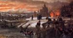 Sir Lawrence Alma Tadema  - paintings - The Crossing of the River Berizina, 1812