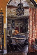 Sir Lawrence Alma Tadema  - Peintures - le salon de la maison de Townshend