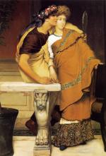 Sir Lawrence Alma Tadema  - Peintures - La lune de miel