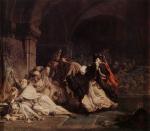 Sir Lawrence Alma Tadema  - paintings - The Massacre of the Monks of Tamond
