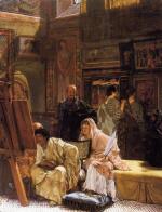 Sir Lawrence Alma Tadema  - Bilder Gemälde - Die Gemäldegalerie