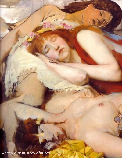 Exhausted Meanides after the Dance