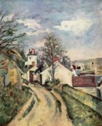 Paul Cezanne - paintings - Das Haus von Dr. Gachet