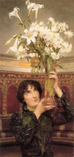 Sir Lawrence Alma Tadema  - Peintures - Drapeau de la trêve