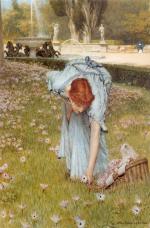 Sir Lawrence Alma Tadema  - paintings - Flora