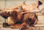 Sir Lawrence Alma Tadema  - Peintures - Dans le sauna