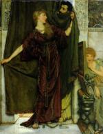 Sir Lawrence Alma Tadema  - Peintures - Pas à la maison