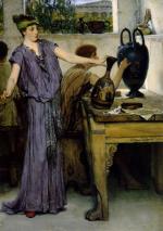 Sir Lawrence Alma Tadema  - paintings - Pottery Painting