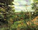 Paul Cézanne - Peintures - La vallée de l'Oise
