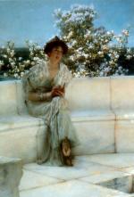 Sir Lawrence Alma Tadema  - Bilder Gemälde - the years of the spring