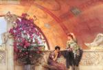 Sir Lawrence Alma Tadema  - paintings - Unconscious Rivals