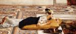 Sir Lawrence Alma Tadema  - Peintures - Animaux de compagnie aquatiques