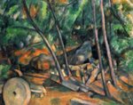 Paul Cezanne - Peintures - La pierre de meule