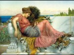 John William Godward - paintings - Amaryllis