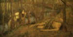 John William Waterhouse - paintings - A Naiad