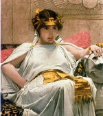 John William Waterhouse - Bilder Gemälde - Cleopatra