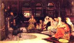John William Waterhouse - paintings - Consulting the Oracle