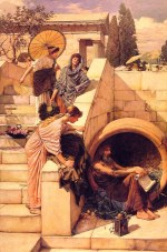 John William Waterhouse - Bilder Gemälde - Diogenes