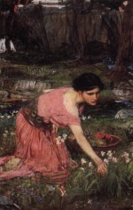 John William Waterhouse - paintings - Flora