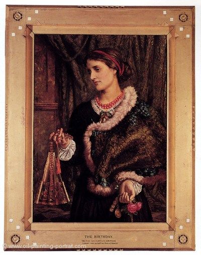 The Birthday (A Portrait of the Artists Wife Edith)